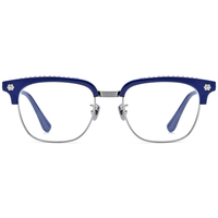 Lunettes en Acétate Borregls pour Femmes 2026 – Nouvelle Monture Carrée Chromée de Marque pour Hommes – Lunettes Optiques CH 19396
