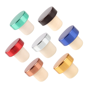 Bouchon en T métallique personnalisé avec logo, anti-<span class=keywords><strong>rouille</strong></span>, en aluminium, <span class=keywords><strong>pour</strong></span> <span class=keywords><strong>la</strong></span> production de bouteilles de vin (vente en gros) - Product Image 4