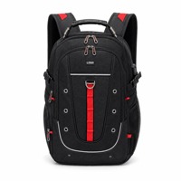 Tas Ransel Laptop 18.4 Inch Kapasitas Ekstra Besar Trendy Fashion dengan Ritsleting USB, Tahan Air, Multifungsi untuk Perjalanan
