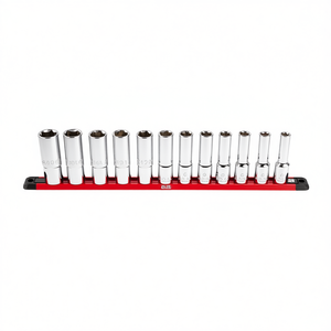 235 1/2 Xl Se12 <b>Socket</b> Set Metric 12 Piece <b>Ratchet</b> Tool Kit - Product Image 2