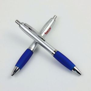 Stylo à bille rétractable en plastique personnalisé, promotion, stylo publicitaire transparent en plastique avec logo personnalisé en plastique - Product Image 2