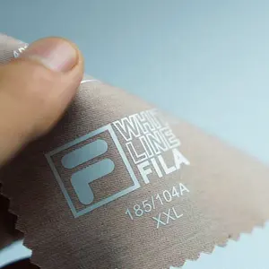 OEM design custom pvc heat transfer labels for clothing