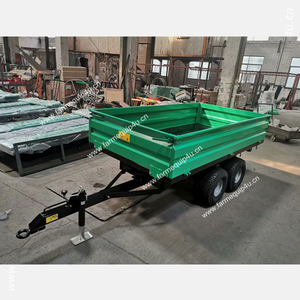 <span class=keywords><strong>Remorque</strong></span> à benne basculante pour tracteur <span class=keywords><strong>agricole</strong></span> à 4 roues <span class=keywords><strong>de</strong></span> 2 tonnes personnalisée; <span class=keywords><strong>remorque</strong></span> hydraulique à double essieu <span class=keywords><strong>de</strong></span> 3 tonnes et 4 tonnes - Product Image 6