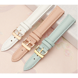 Bracelet de <span class=keywords><strong>montre</strong></span> en cuir véritable pour femme, petite taille, avec fermoir métallique <span class=keywords><strong>Fossil</strong></span> Rossi assorti, à dégagement rapide, pour <span class=keywords><strong>montre</strong></span> tendance - Product Image 2