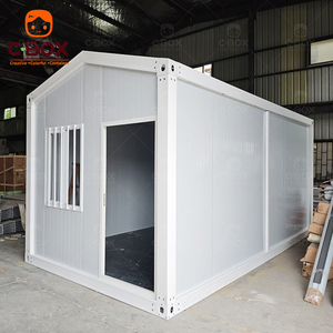 บ้านสำเร็จรูป Cbox ดีไซน์ใหม่ ขนาด 20 ฟุต แบบถอดประกอบได้ พร้อมหลังคาทรงจั่ว สำหรับลานบ้าน - Product Image 5