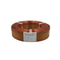 Kabel Ekstensi Termokopel Tipe J KAPTON Sensitivitas Tinggi Berinsulasi PTFE ANSI dengan Selubung PI Kabel Termokopel JX-KPT-ANSI-7/0.2x2