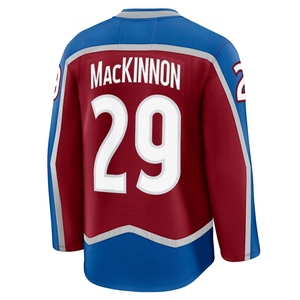 Wholesale Stitched Colorado City Avalanche Ice Hockey Jersey #29 Nathan MacKinnon #8 <strong>Cale</strong> Makar #92 Landeskog Hockey Uniform - Product Image 3