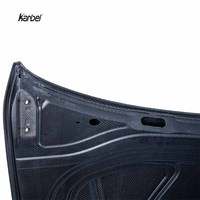 Capot moteur Karbel Hood Kb Style en fibre de carbone |   Capot léger pour Volkswagen Golf MK7.5 GTI /7.5R 2017-2020
