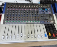Amplificateur de puissance professionnel KV 6/8/12 canaux 500W x 2 avec réverbération intégrée, égaliseur 3 bandes, en métal, avec MP3 et Bluetooth pour scène