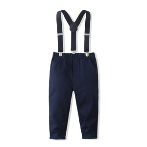 Completo da Cerimonia per Bambino - Stile Coreano Autunno/Inverno - Camicia a Maniche Lunghe con Papillon - <span class=keywords><strong>Set</strong></span> 2 Pezzi per Matrimonio - Product Image 6