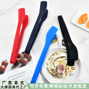Pinces alimentaires en silicone résistantes à la chaleur, pour four, cuisson et barbecue - Product Image 5