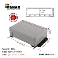 BWP 10215-A Nouveau Design ABS/PC Boîtier Boîte de jonction extérieure étanche IP68