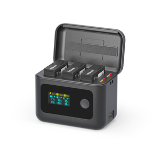 Chargeur de batterie DJI Action Osmo 360 avec étui de rangement pour accessoires de drones - Product Image 1