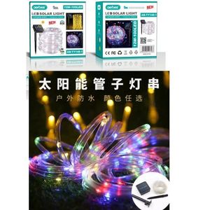 Wholesale 12M Solar Color LED Light <b>Strings</b> TUBO LED Product - Product Image 2
