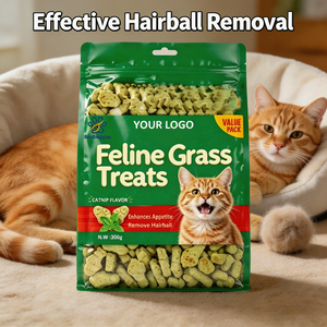 Snack OEM/ODM per Gatti da Interno, Controllo Gomiti di Pelo, Salmone Naturale, Salutare per la Salute Digestiva, Elimina i Gomiti di Pelo - Product Image 4
