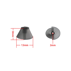 Cupole Tulip Smokey Resound SureFit 3 con Filtro per Apparecchi Acustici BTE, Ricambio Perfetto per Resound - Product Image 3