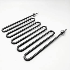 Nhiệt độ cao <span class=keywords><strong>800</strong></span> độ incoloy800 SS304 hình ống overn yếu tố làm nóng 1500W Điện hình ống nóng - Product Image 1