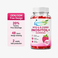 Gummies OEM Myo-D-Chiro-Inositol à Marque Blanche – Compléments pour la Fertilité et la Santé – Gummies Vitaminés Myo-D-Chiro-Inositol