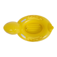 Jouet flottant gonflable en PVC pour enfants, canard jaune, pour jeux aquatiques et piscine