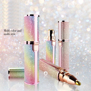 Epilator Pencukur Alis, Pencukur Bulu Wajah <span class=keywords><strong>2</strong></span> Dalam 1 Isi Ulang USB Elektrik Warna-warni - Product Image 6