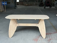 Table à manger en bois massif minimaliste nordique DISHI, table à manger moderne de luxe, 4, 6 ou 8 places, table à manger rectangulaire