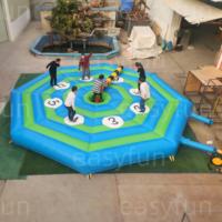 Wipeout gonflable de haute qualité pour jeux d'extérieur, avec structure métallique et matelas imperméable, disponible à la vente et à la location, provenance entrepôt Chine