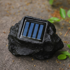 Simulation <span class=keywords><strong>Jardin</strong></span> Rock Lumières Paysage Extérieur Décoratif Étanche Voie Spots Led <span class=keywords><strong>Solaire</strong></span> Onyx LED Pierre Lumière <span class=keywords><strong>Jardin</strong></span> - Product Image 5