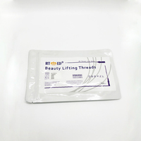 Meilleure qualité corée fil de suture chirurgical PLLA/PCL/PDO COG beauté pdo fils de levage nez HILO