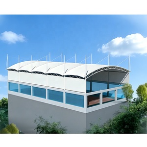 Fabrication de structures tensiles pour terrains de basketball, couvertures de stades, tentes pour terrains de tennis extérieurs et tentes pour terrains de padel sur mesure. - Product Image 6
