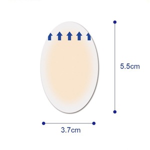 For New Invisible <strong>Hydrocolloid</strong> Heel Sticker Gel Blisters Anti-Wear <strong>Band</strong>-<strong>Aid</strong> Beige &amp; Blue Home Daily Use - Product Image 4