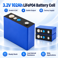 Sel Baterai Prisma LiFePO4 EVE LF120 3.2V 120Ah Baru Grade A 6000 Siklus Paket Baterai DIY Tenaga Surya