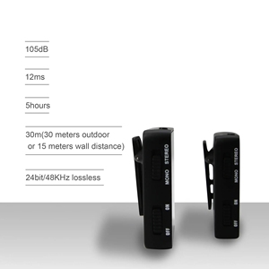 M-VAVE WP-10 Sistema di Trasmissione Wireless per Auricolari con Trasmettitore e Ricevitore Portatile Ricaricabile 2.4GHz - Product Image 4