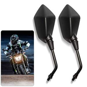 Rétroviseurs latéraux convexes universels pour moto, compatibles avec les boulons M8 M10, accessoires pour guidon de scooter et de vélo - Product Image 3