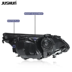 JUSHUN LED Headlight Assembly for 5 Series E60 2003-2010 Daytime Running Lights Turn Signals Plug and <b>Play</b> LED Headlights Bright - Product Image 4