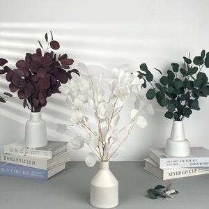 ช่อยูคาลิปตัสแอปเปิ้ลอบแห้ง - ผลิตจากโรงงานสำหรับทำพวงหรีดคริสต์มาส วันวาเลนไทน์ วันรับปริญญา ติดทนนาน 3-5 ปี - Product Image 4