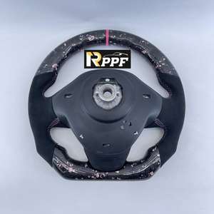 Volant en cuir et fibre de carbone personnalisé Rppf pour Renault Clio4 <span class=keywords><strong>Rs</strong></span> - Product Image 3