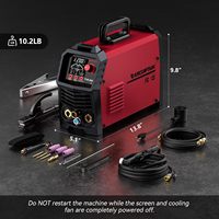 Soudeuse TIG ARCCAPTAIN TIG200P 200Amp DC 5.1HF/Lift/Pulse/Spot TIG Stick 110V/220V Double Tension Multi-Processe