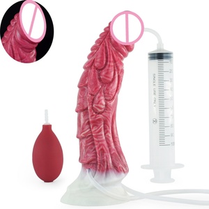 <b>Best</b> Selling Sex Toys NNSX Big Size Ejaculating Dildos Function Soft Silicone Sex Toy for Female Animal Penis - Product Image 1