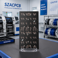 Fabrication de circuits imprimés rigides à haute vitesse SZACPCB sur mesure, à une seule face, pour serveurs OEM et électronique automobile