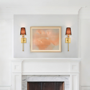 Lampada <span class=keywords><strong>da</strong></span> <span class=keywords><strong>Parete</strong></span> Moderna in Ottone Dorato ETL Designer per Camera <span class=keywords><strong>da</strong></span> Letto, Soggiorno e Hotel - Product Image 2