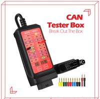 2025 el más nuevo WOYO CTB007 CAN Tester Box 12V 24V OBD2 Breakout Box con 27/59in Cable para todos los coches herramienta de diagnóstico automotriz