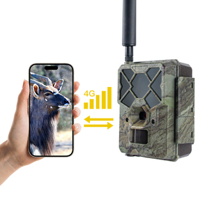 Caméra de chasse Game&trail 4G KW886 avec antenne, caméra de chasse économique, 24MP, 1080P, vision nocturne, temps de réponse de 0,1 <span class=keywords><strong>s</strong></span>, caméra de chasse - Product Image 1