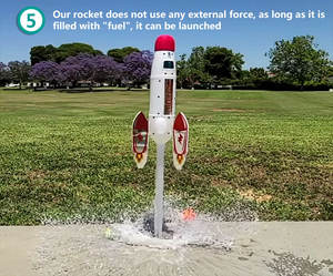 قاذفة صواريخ عالية الصنع ألعاب خارجية للأطفال من سن 8-12 - Product Image 4
