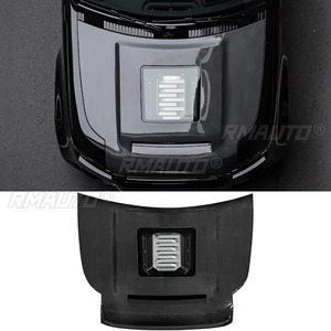 Para Land Rover Defender 90 110 130 2020-2024 Accesorios Exteriores Panel de Capó de Fibra de Carbono Cubierta de Capó de Motor Kit de Carrocería Inferior - Product Image 2