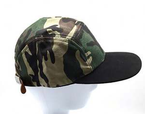 Gorra de 5 Paneles con Visera Plana, Precio de Fábrica al por Mayor, Camuflaje, Logotipo Personalizado, para Deportes al Aire Libre, Playa, Esquí - Product Image 6