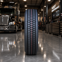 Pneu de camion 295/75R22.5 pour position de conduite, radial, autoroute, long-courrier, toutes saisons, usage intensif, vente en gros, anti-dumping, fabriqué au Cambodge