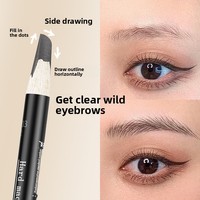 Crayon à sourcils longue tenue 3g, résistant à l'eau et à la transpiration, pour des sourcils parfaitement définis, avec embout biseauté