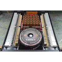 Amplificateur de son professionnel MT-8000 4 canaux 1500W, boîtier en aluminium, impédance 8 ohms, design portable pour systèmes audio surround