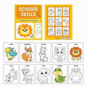 Cahier d'activités de coloriage à motifs de dessins animés pour les petits garçons et les petites filles, livre d'activités préscolaires pour les tout-petits de plus de 3 ans - Product Image 2