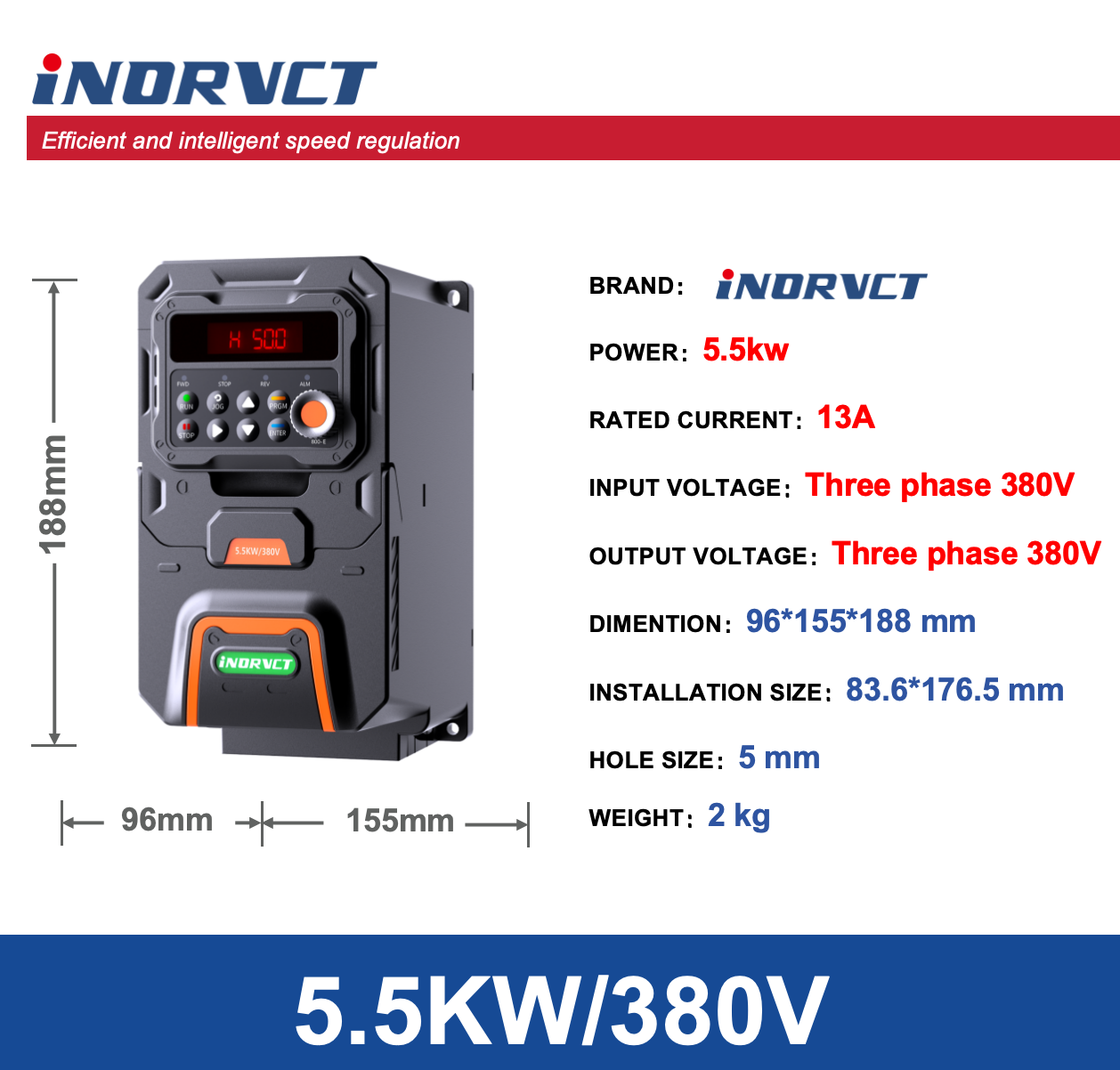 5.5KW 380V